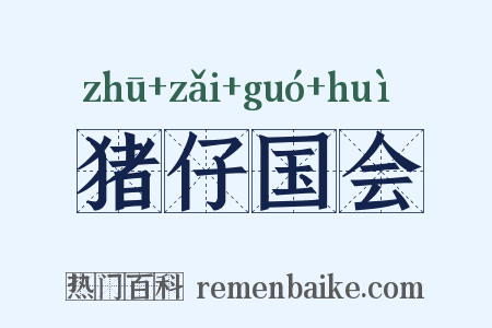 猪仔国会是什么意思的图片